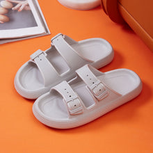 Load image into Gallery viewer, Cloud Women Fashion Buckle Soft Sole Pillow Slides
