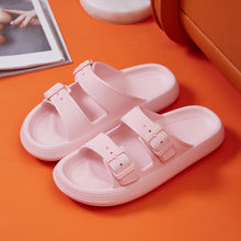 Load image into Gallery viewer, Cloud Women Fashion Buckle Soft Sole Pillow Slides